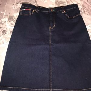 Vintage Tommy Hilfiger jean skirt